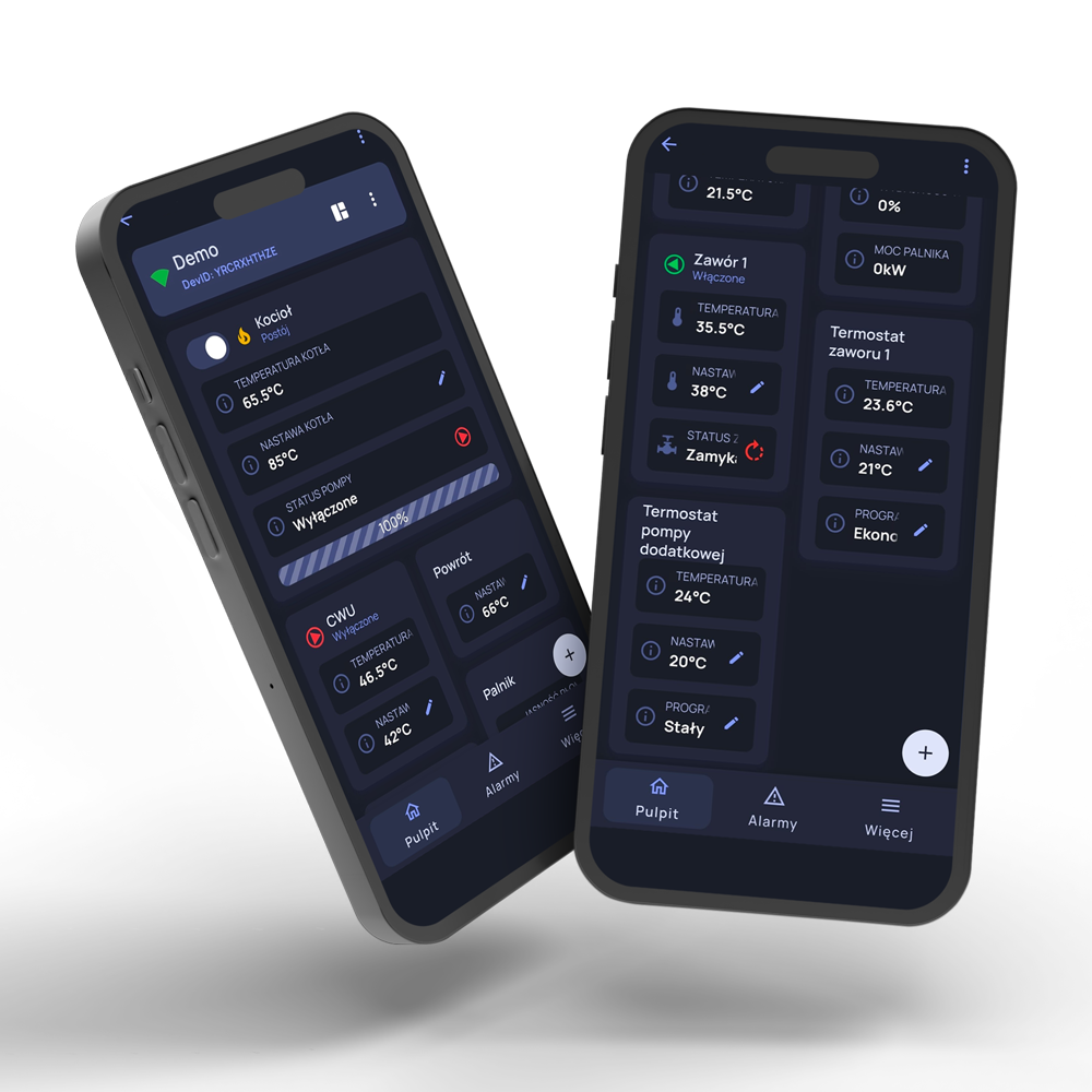 zdalne sterowanie - aplikacja mobilna